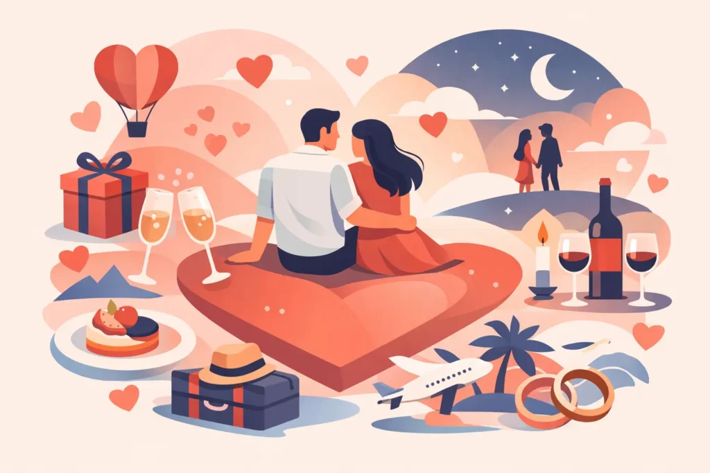 15 ideas para celebrar aniversario en pareja