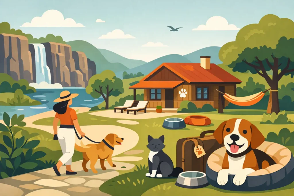 Alojamiento pet friendly en Huasca: qué buscar