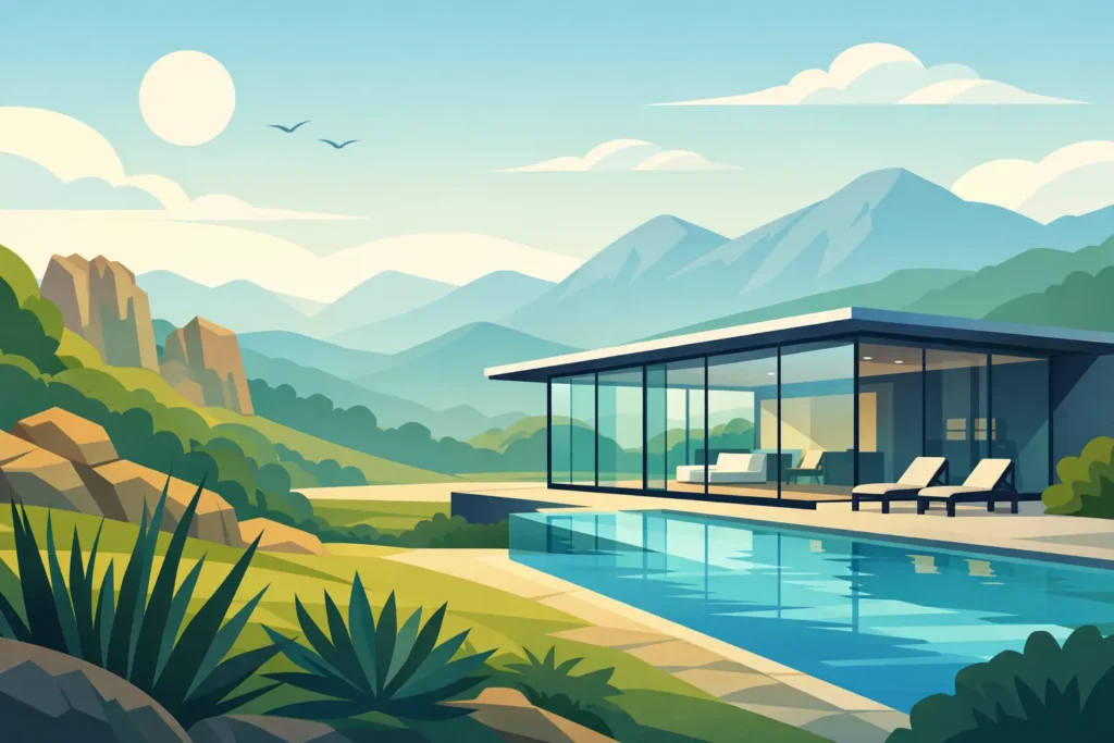 Glass House en Hidalgo para una escapada única